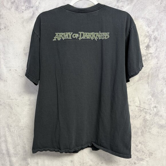 ARMY OF DARKNESS VTG 90s RARE T Shirt Tee Horror Movie Zombie Evil Dead Raimi - Picture 2 of 14